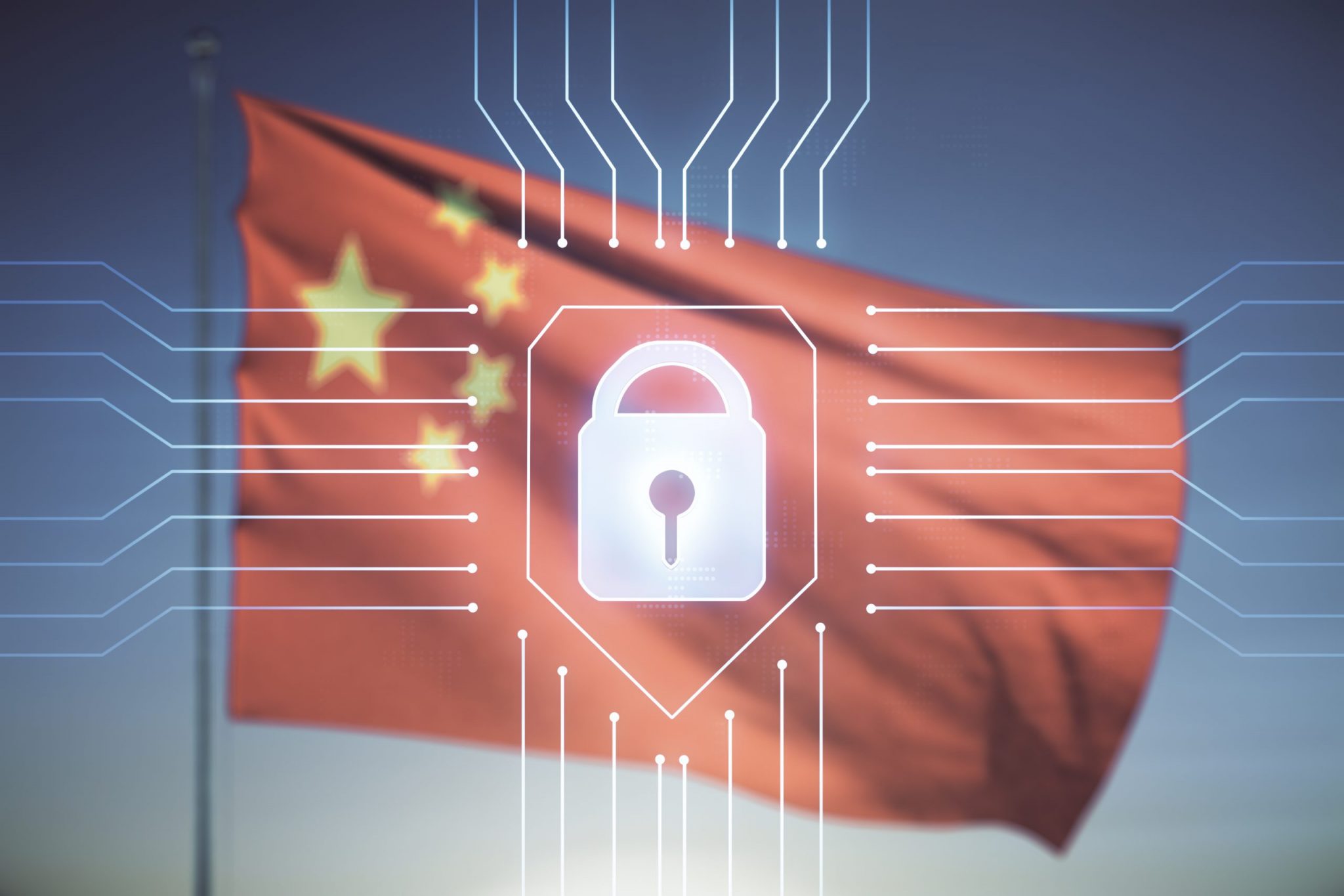 China flag data